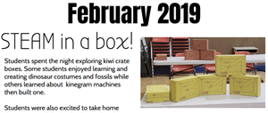 Screenshot of TWA newsletter 